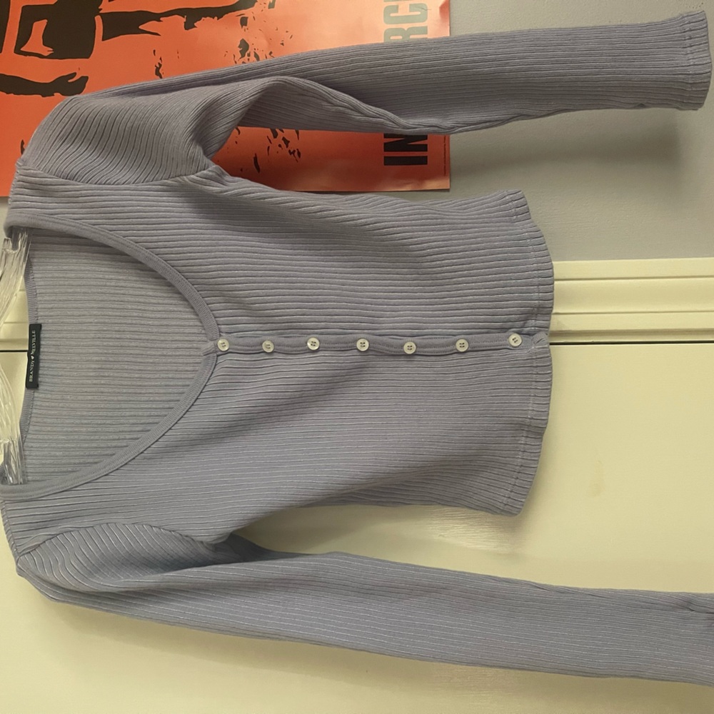 an old shirt from Brandy Melville, purple never worn